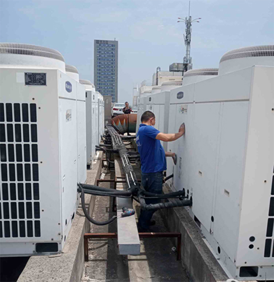 南充市中央空调制热和不制冷系统维修方法